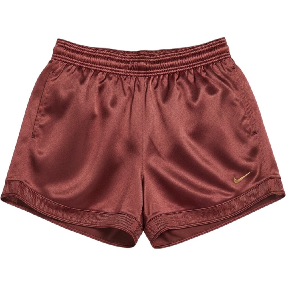 Nike Women Sportswear Glam‎ Plus Fit Running Shorts CK7253-661 Cedar, 1X